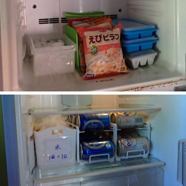 冷蔵庫内の食品