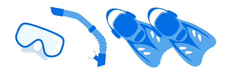 スノーケルセット